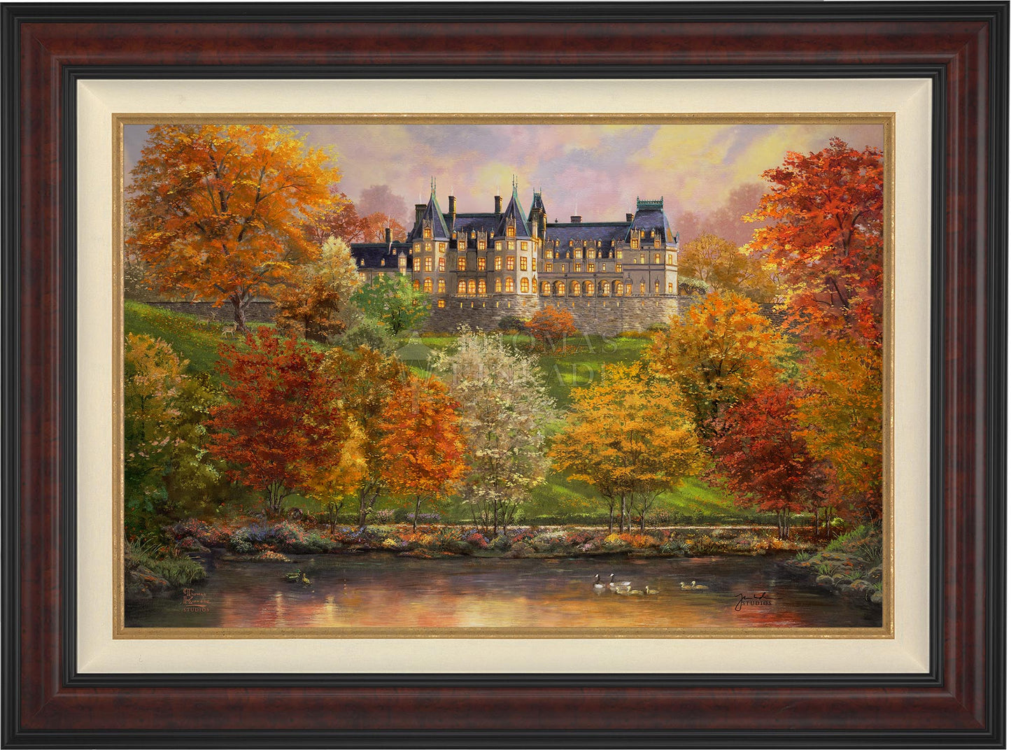 Biltmore in the Fall - Limited Edition Canvas (PP - Publisher's Proof) - 28" x 37"