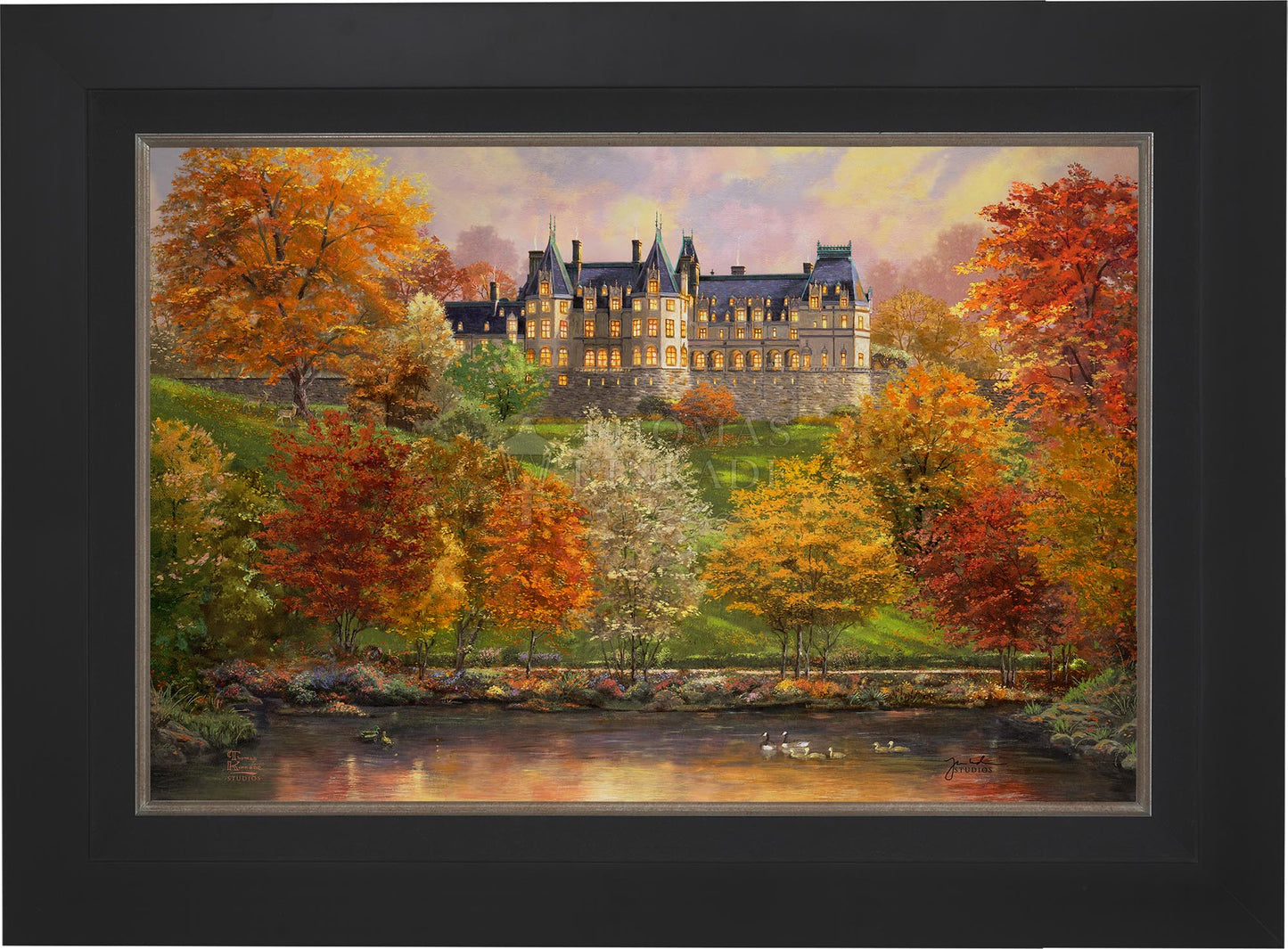 Biltmore in the Fall - Limited Edition Canvas (PP - Publisher's Proof) - 28" x 37"