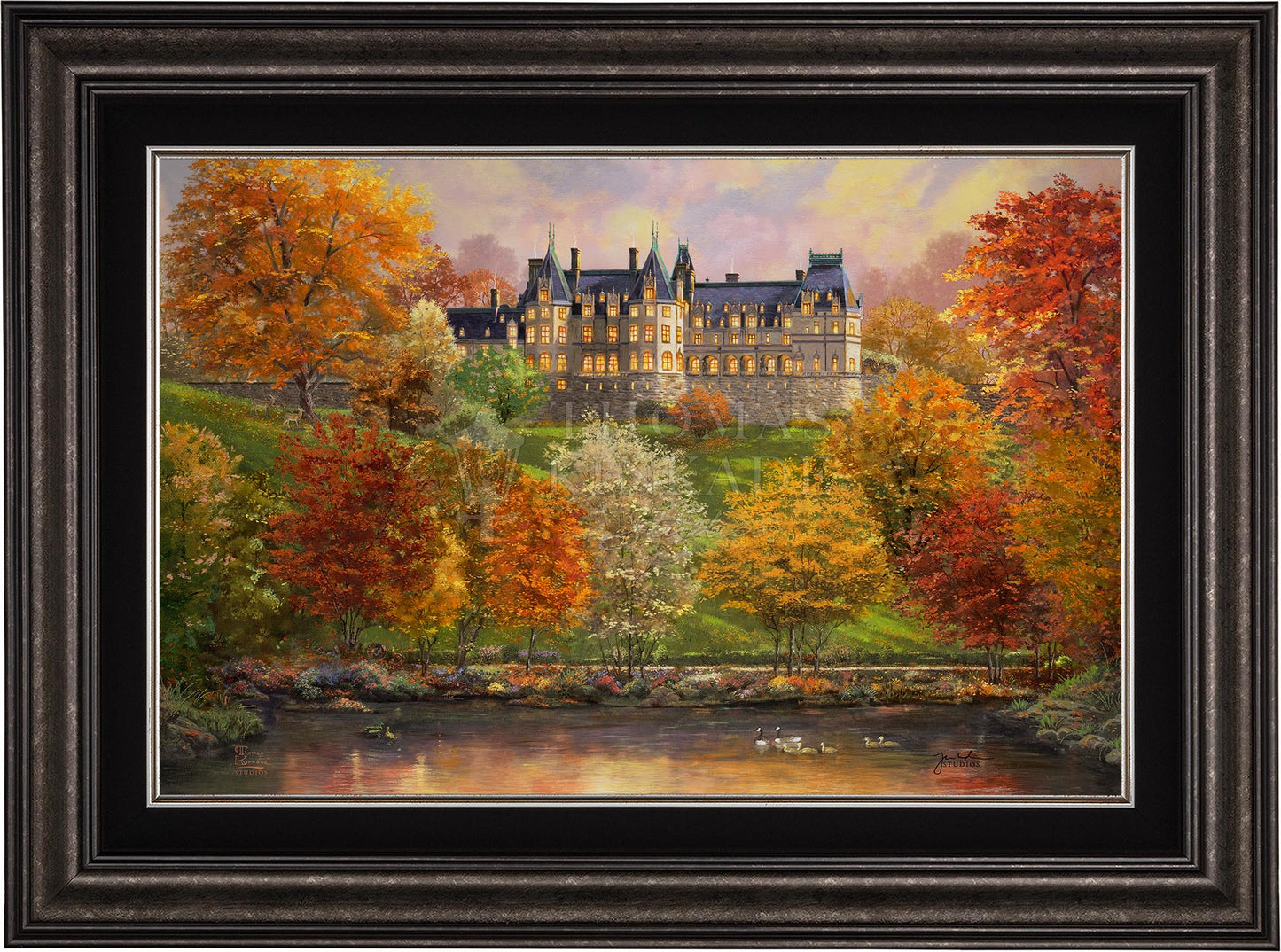 Biltmore in the Fall - Limited Edition Canvas (PP - Publisher's Proof) - 28" x 37"