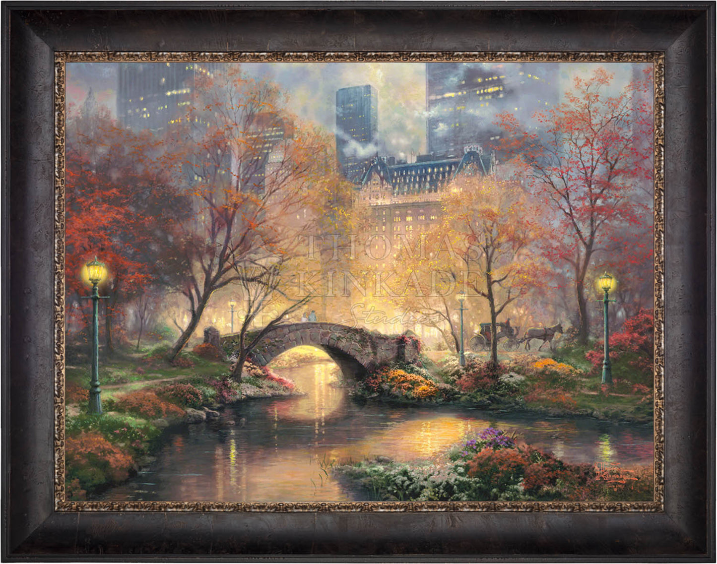Central Park in the Fall - Limited Edition Canvas (PP - Publisher's Proof) - 28" x 37"