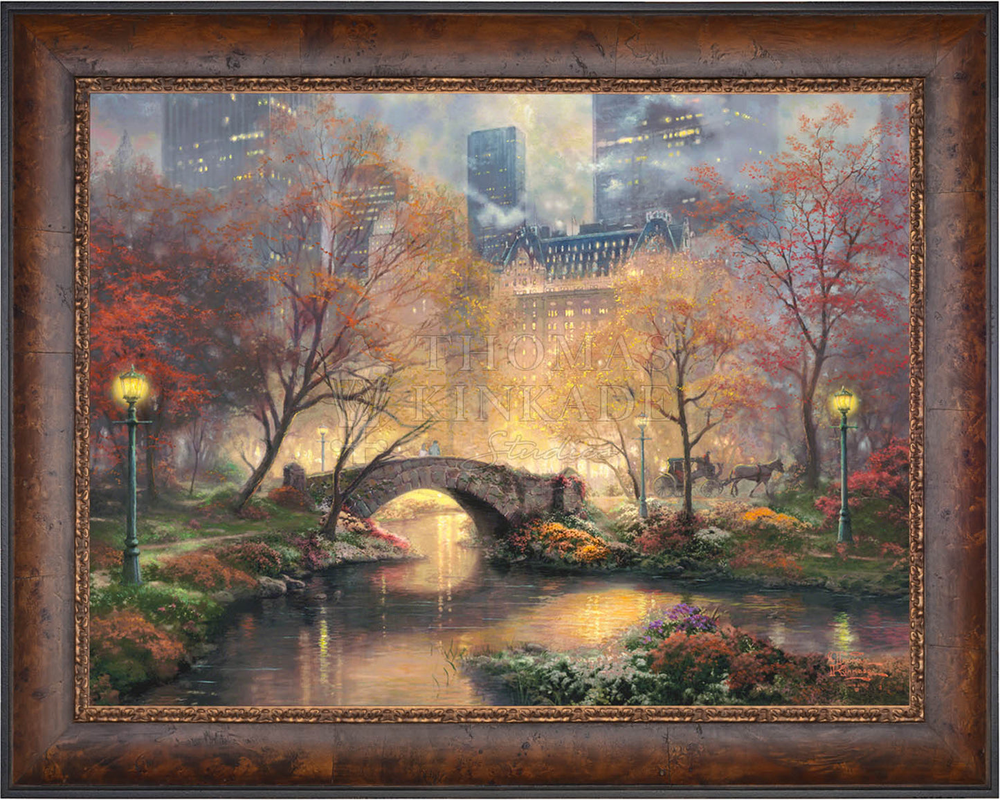 Central Park in the Fall - Limited Edition Canvas (PP - Publisher's Proof) - 28" x 37"