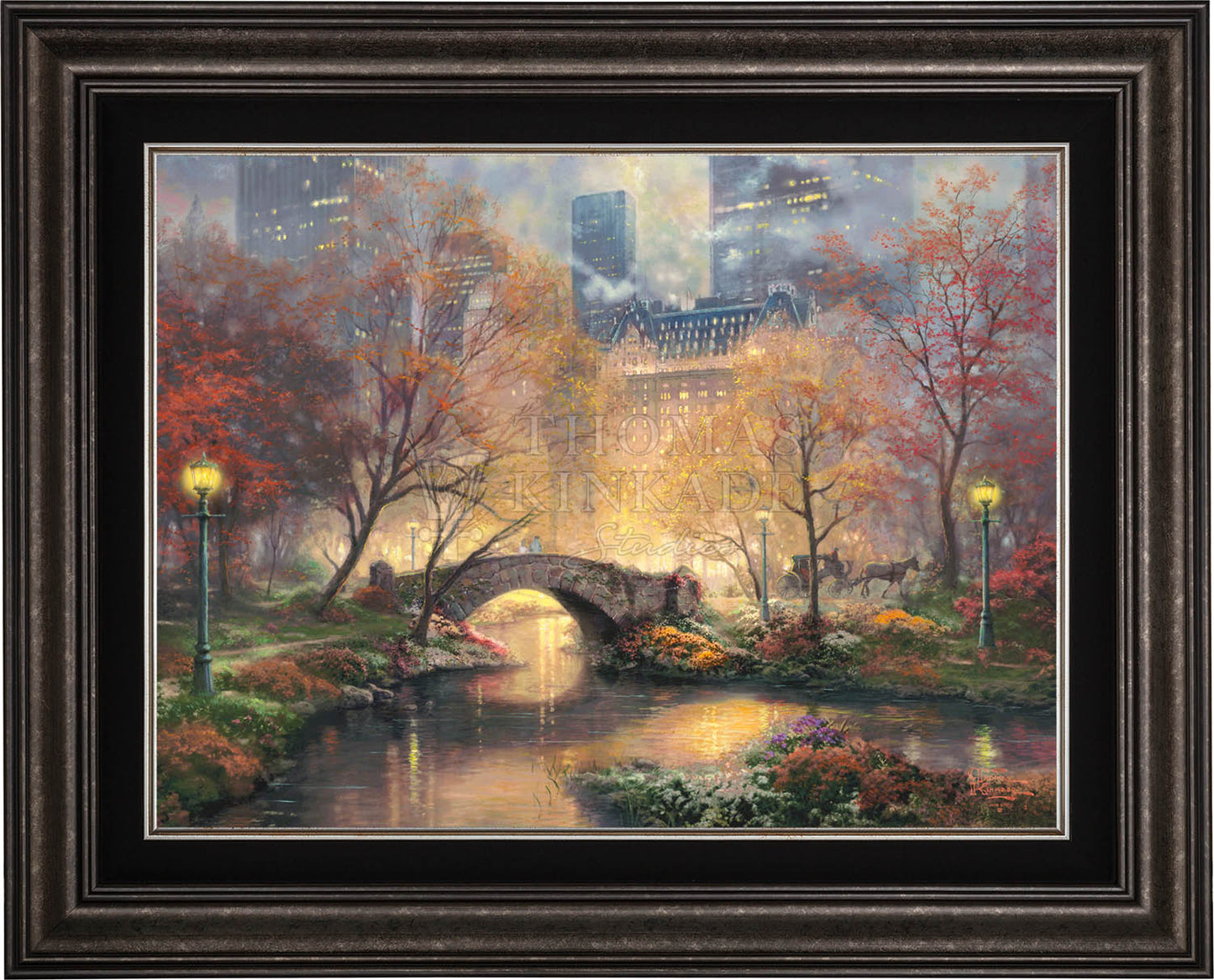 Central Park in the Fall - Limited Edition Canvas (PP - Publisher's Proof) - 28" x 37"