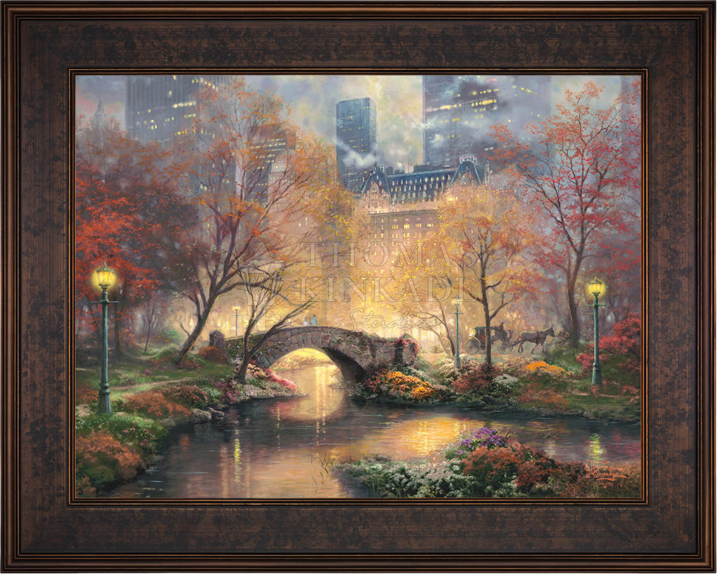 Central Park in the Fall - Limited Edition Canvas (PP - Publisher's Proof) - 28" x 37"