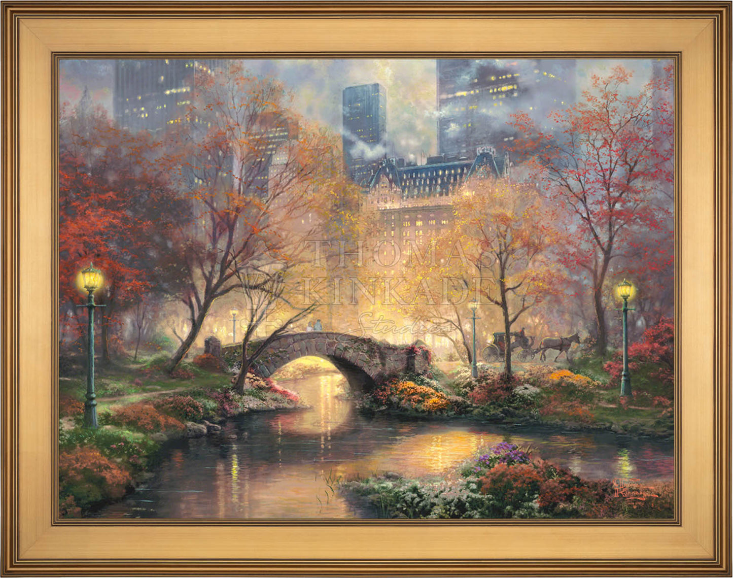 Central Park in the Fall - Limited Edition Canvas (PP - Publisher's Proof) - 28" x 37"