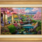 Disney Mickey and Minnie in Japan - Framed Limited Edition Canvas (JE - Jewel Edition) - 28.5" x 37.5"