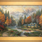 Evening at Autumn Lake - Limited Edition Canvas (PP - Publisher's Proof) - 28"x37"