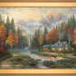 Evening at Autumn Lake - Limited Edition Canvas (PP - Publisher's Proof) - 28"x37"