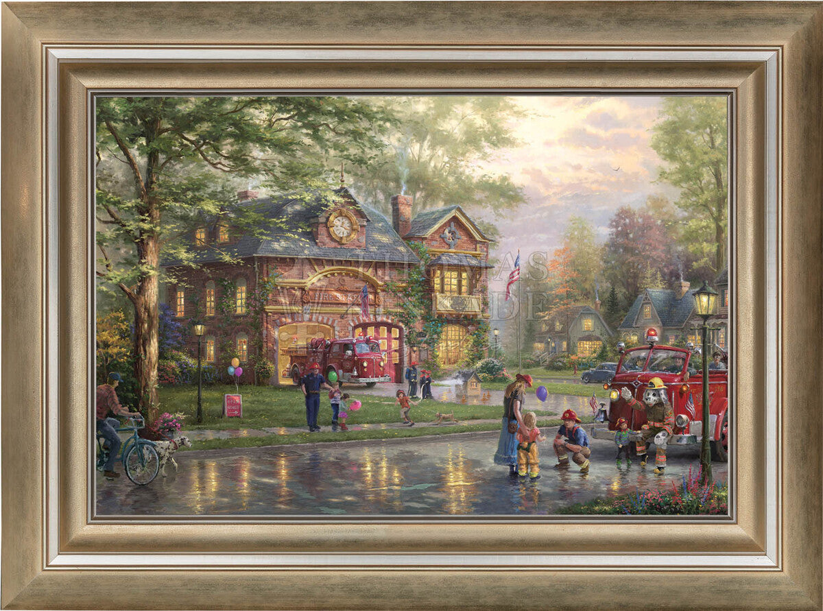 Hometown Firehouse - Limited Edition Canvas