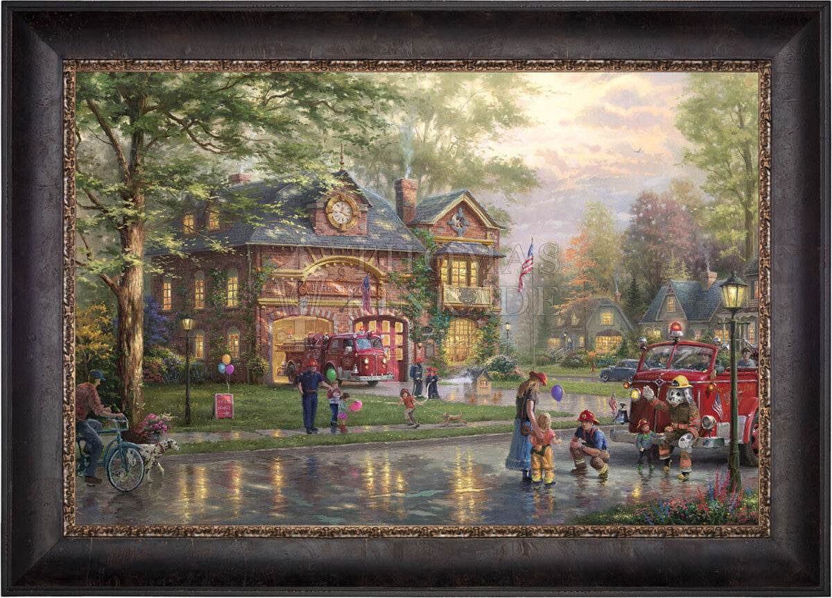 Hometown Firehouse - Limited Edition Canvas