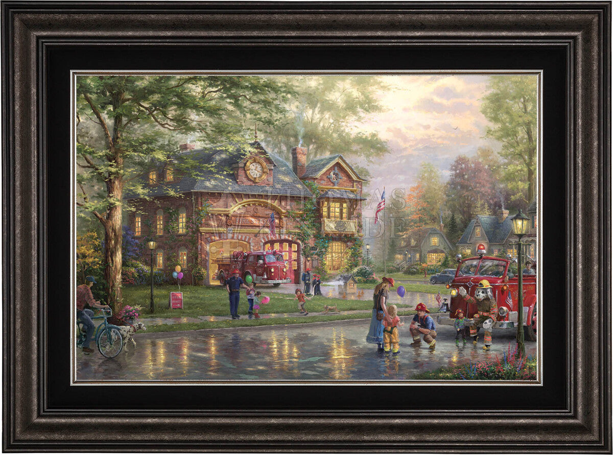 Hometown Firehouse - Limited Edition Canvas
