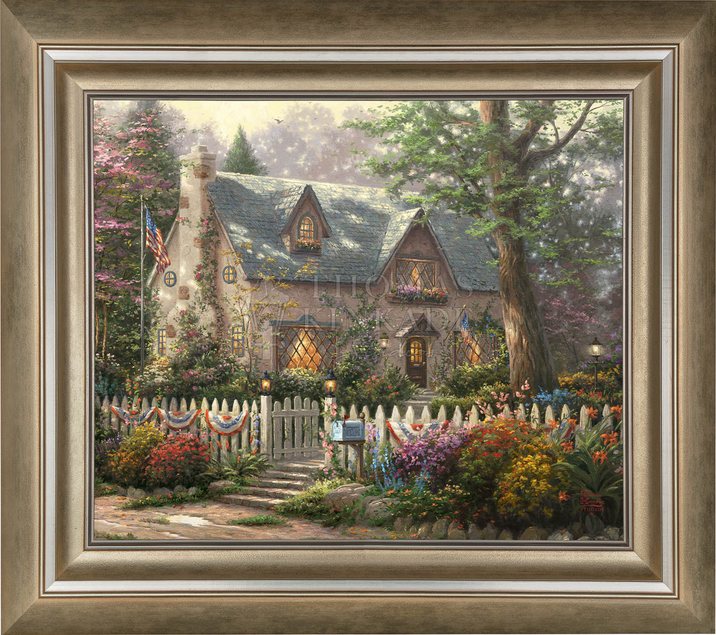 Liberty Lane Cottage - Limited Edition Canvas