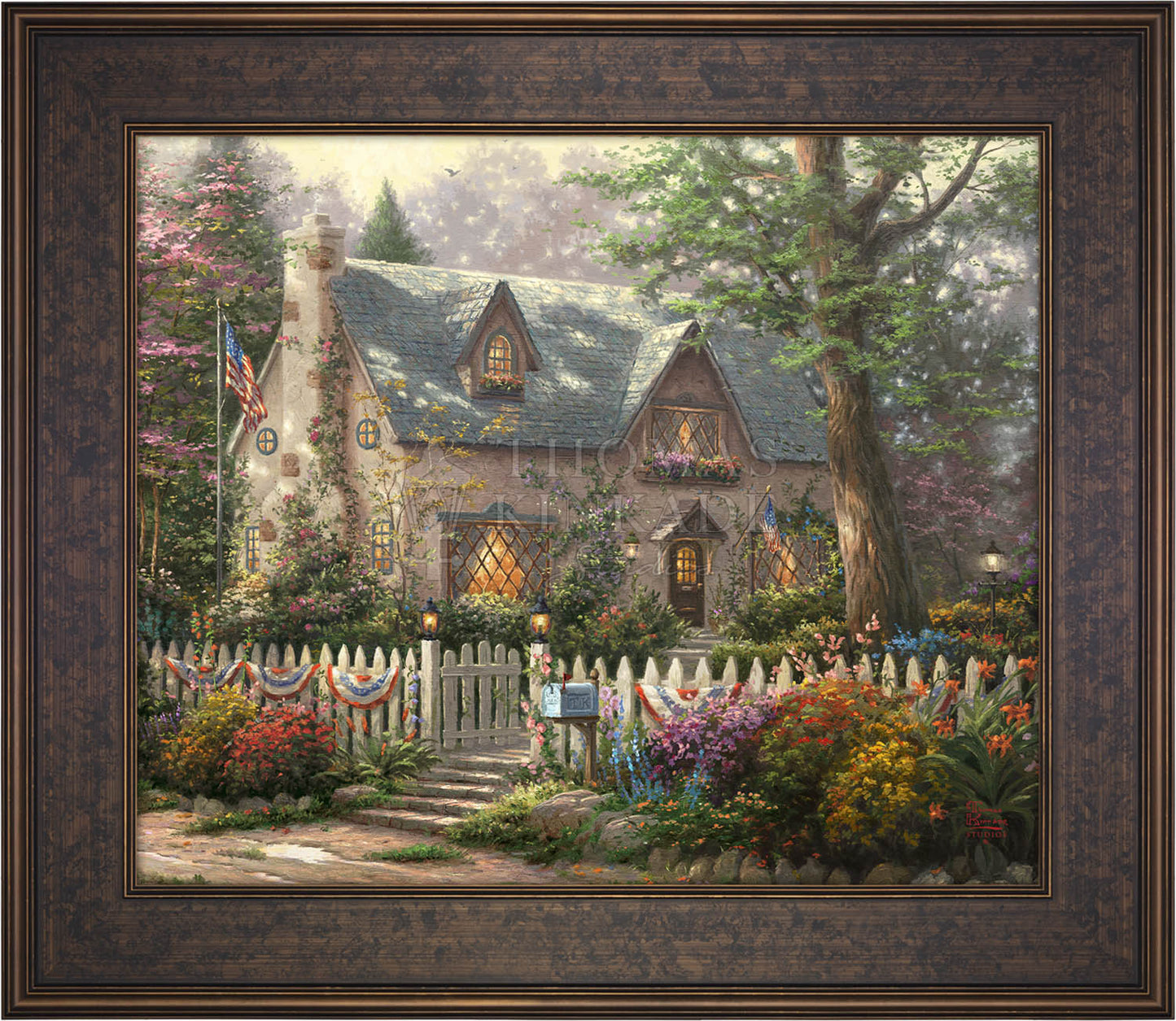 Liberty Lane Cottage - Limited Edition Canvas