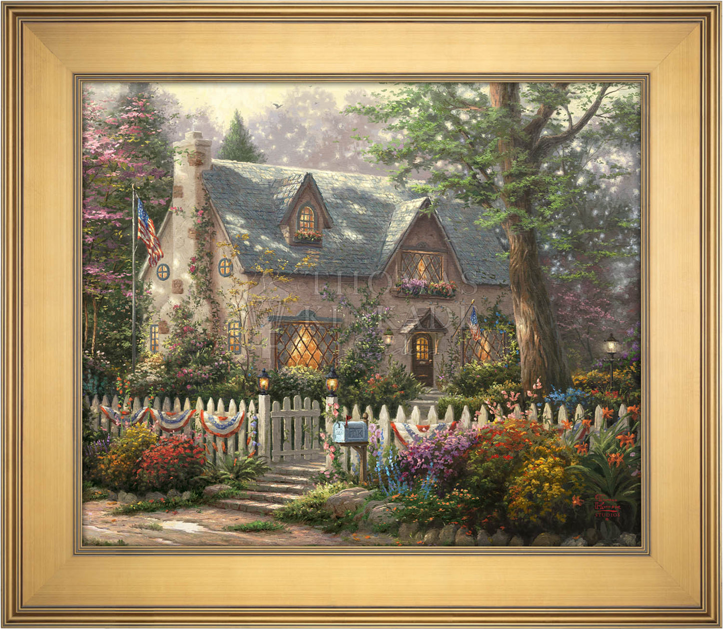 Liberty Lane Cottage - Limited Edition Canvas