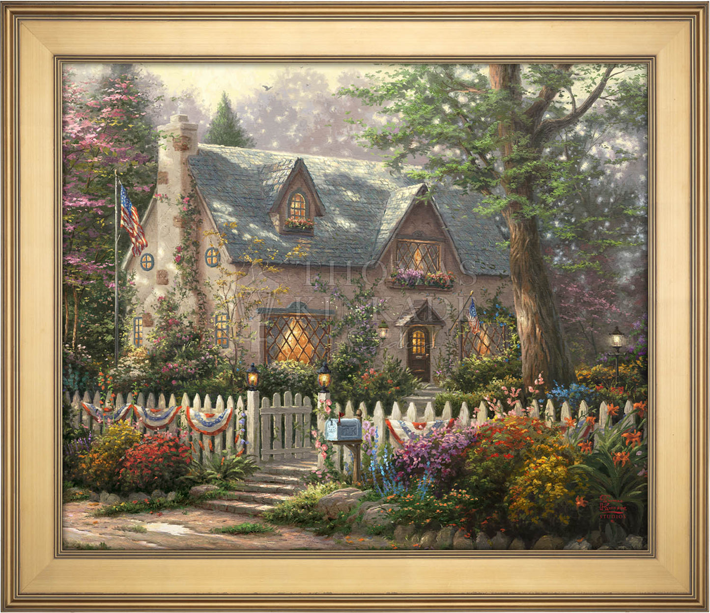 Liberty Lane Cottage - Limited Edition Canvas