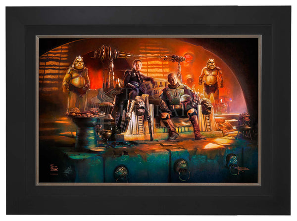 The Book of Boba Fett™ - A New Beginning - Framed Limited Edition Canvas (SN - Standard Number) - 27.5" x 36.5"