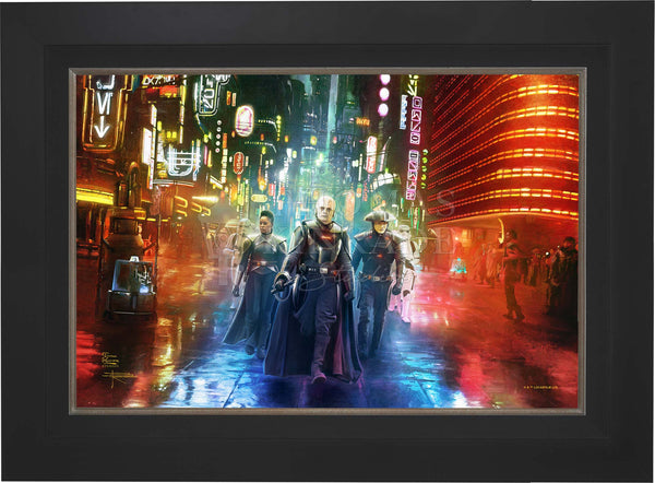 Obi-Wan Kenobi ™ - The Inquisition - Framed Limited Edition Canvas (SN - Standard Number) - 27.5" x 36.5"