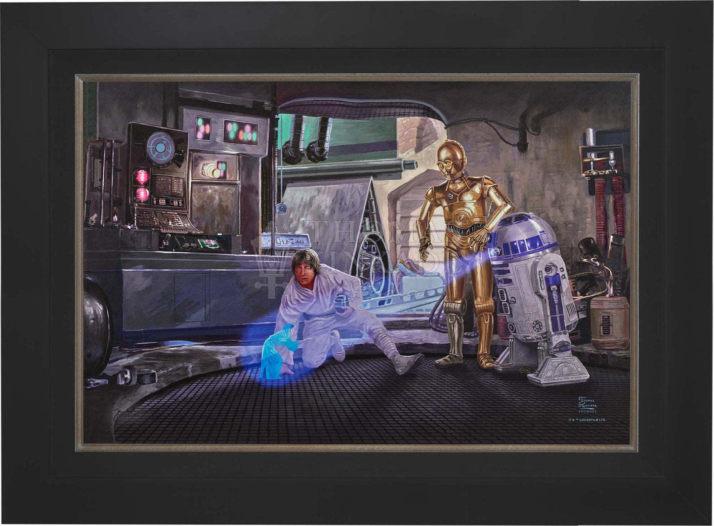You're My Only Hope - Framed Limited Edition Canvas (SN - Standard Number) - 27.5" x 36.5"