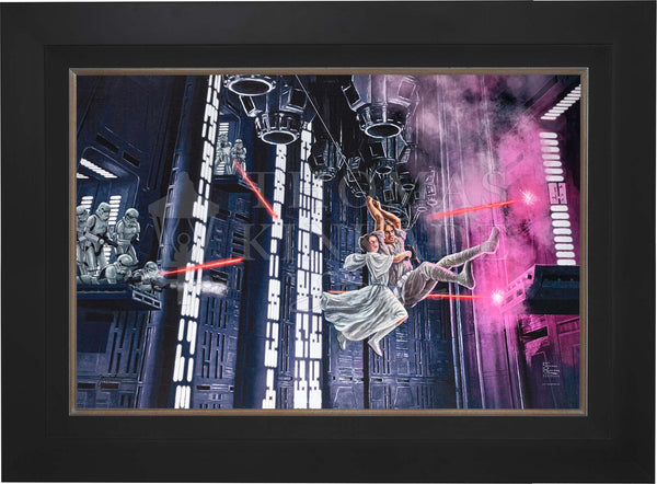 On the Run - Framed Limited Edition Canvas (SN - Standard Number) - 27.5" x 36.5"