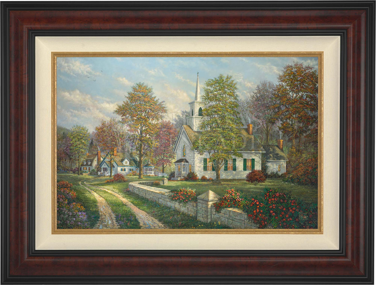 Serenity Chapel - Framed Limited Edition Canvas (SN - Standard Numbered) - 34.5" x 46.5"
