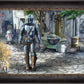 The Mandalorian™ - A Welcome Sight - Framed Limited Edition Canvas (SN - Standard Number) - 27.5" x 36.5"