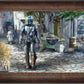The Mandalorian™ - A Welcome Sight - Framed Limited Edition Canvas (SN - Standard Number) - 27.5" x 36.5"
