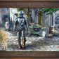 The Mandalorian™ - A Welcome Sight - Framed Limited Edition Canvas (SN - Standard Number) - 27.5" x 36.5"