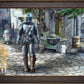 The Mandalorian™ - A Welcome Sight - Framed Limited Edition Canvas (SN - Standard Number) - 27.5" x 36.5"