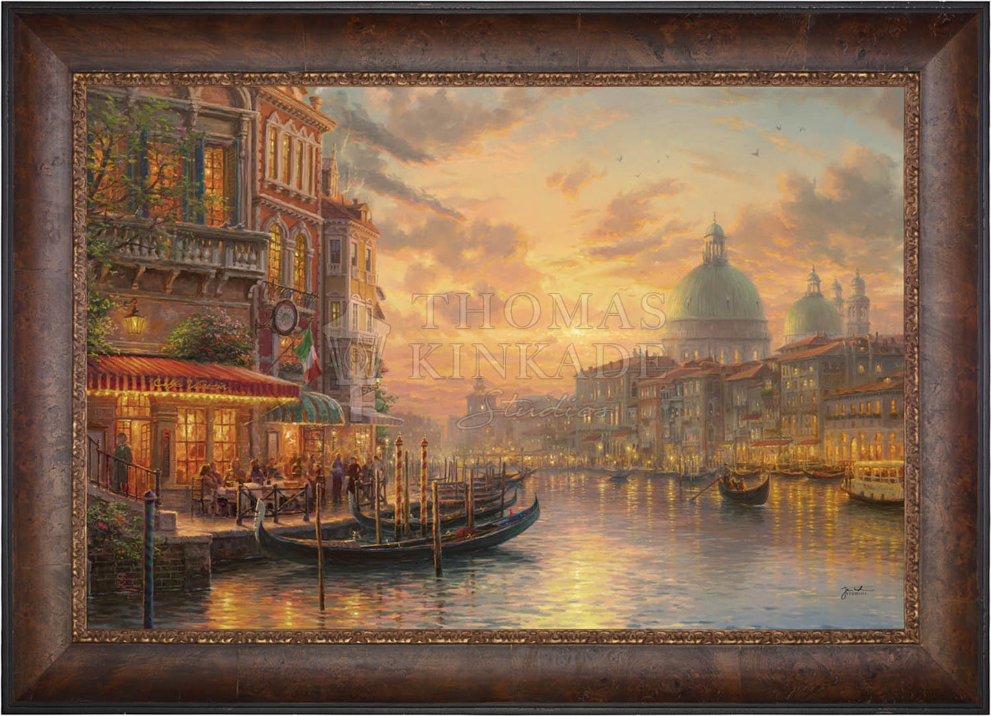 Venetian Cafe - Limited Edition Canvas (PP - Publisher's Proof) - 28" x 37"