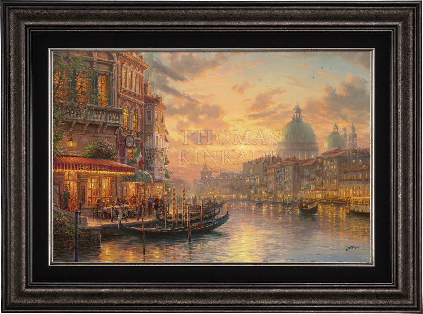 Venetian Cafe - Limited Edition Canvas (PP - Publisher's Proof) - 28" x 37"