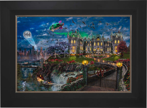 Wayne Manor™ - Framed Limited Edition Canvas (SN - Standard Number) - 27.5" x 36.5"