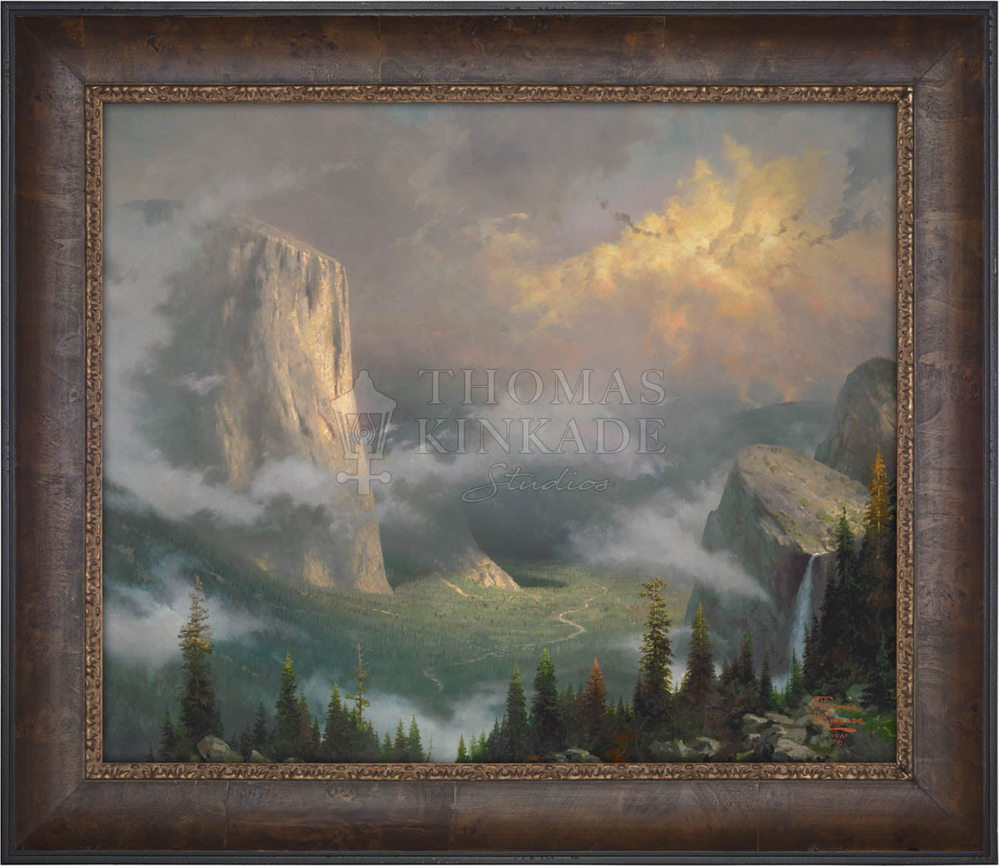 West Rim, Yosemite - Limited Edition Canvas (PP - Publisher's Proof) - 30" x 34"