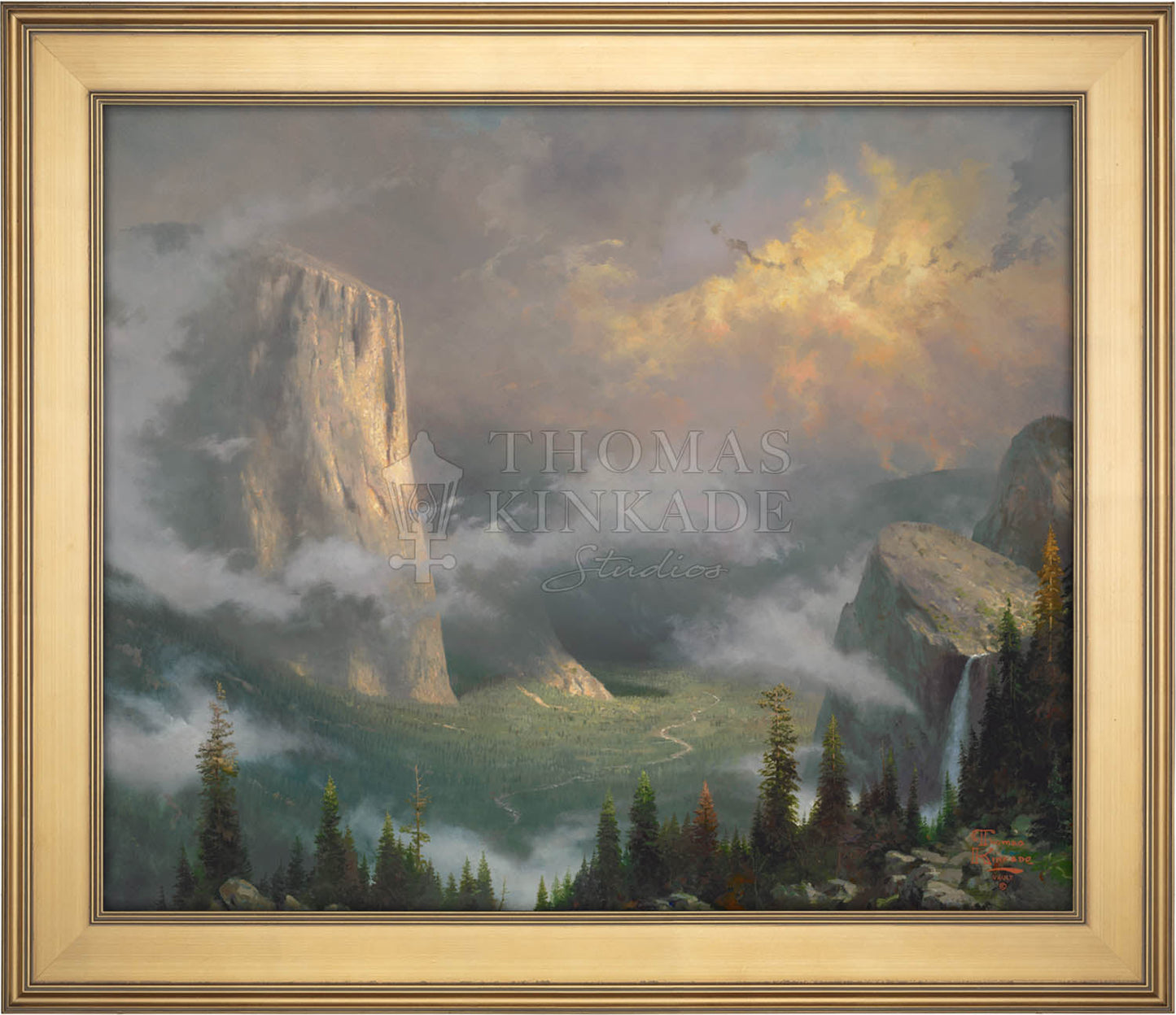 West Rim, Yosemite - Limited Edition Canvas (PP - Publisher's Proof) - 30" x 34"