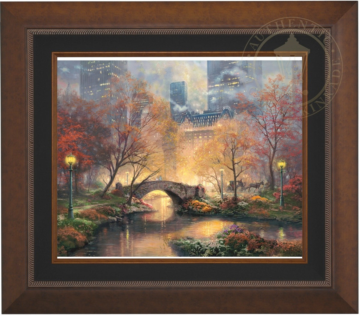 Central Park in the Fall - Limited Edition Canvas (PP - Publisher's Proof) - 28" x 37"