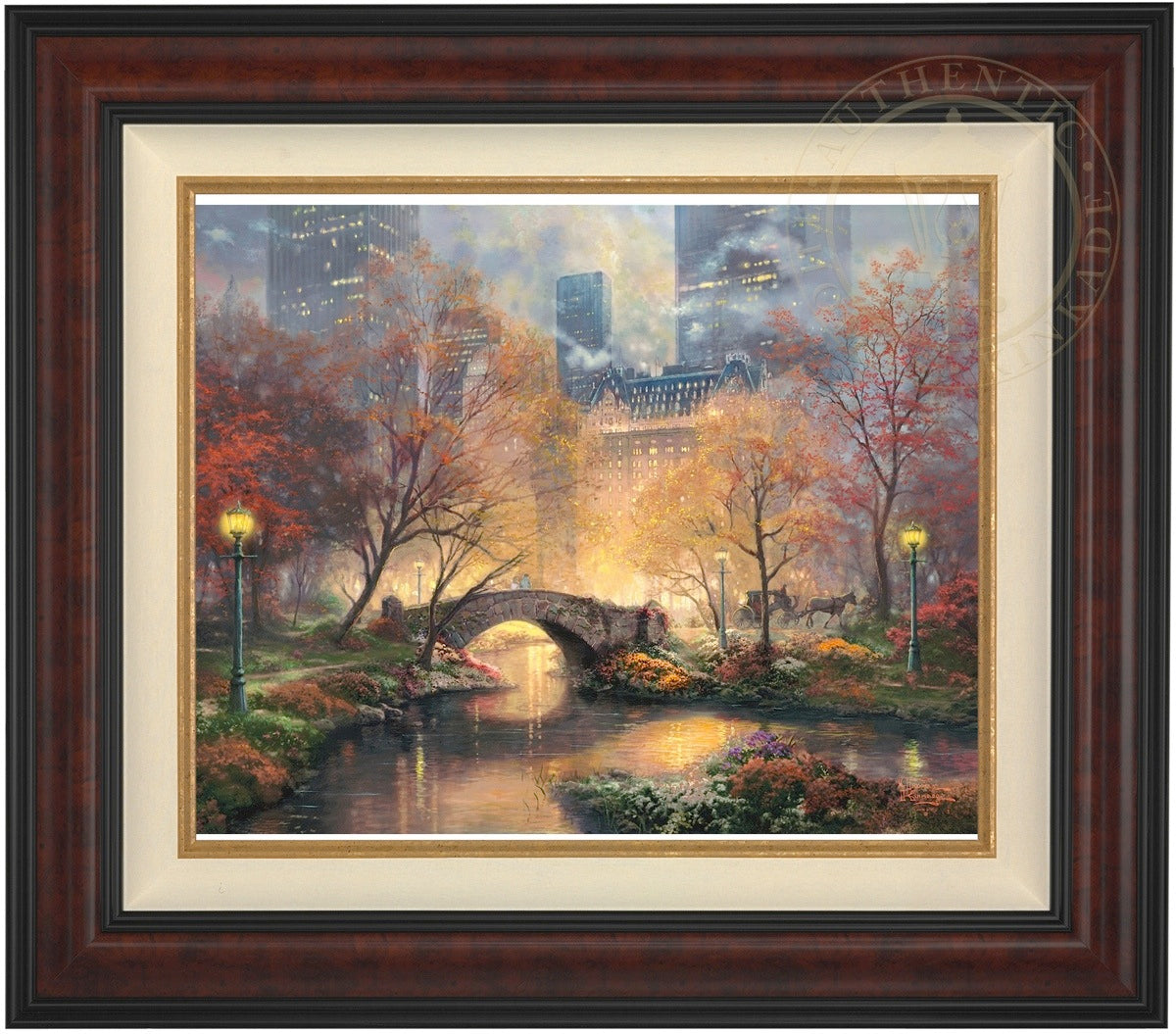 Central Park in the Fall - Limited Edition Canvas (PP - Publisher's Proof) - 28" x 37"