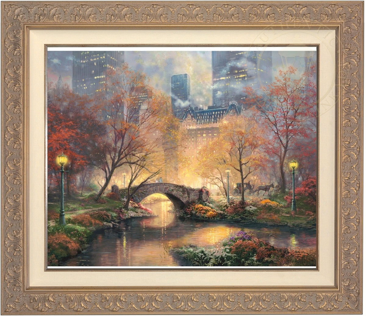 Central Park in the Fall - Limited Edition Canvas (PP - Publisher's Proof) - 28" x 37"