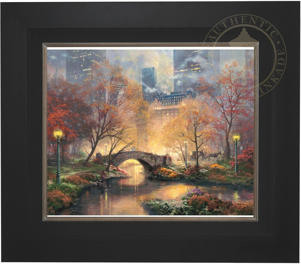 Central Park in the Fall - Limited Edition Canvas (PP - Publisher's Proof) - 28" x 37"