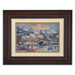 Christmas at Lamplight Village - Framed Limited Edition Canvas (SN - Standard Numbered)