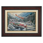 Christmas Light Express - Framed Limited Edition Canvas (SN - Standard Numbered) - 34.5" x 46.5"