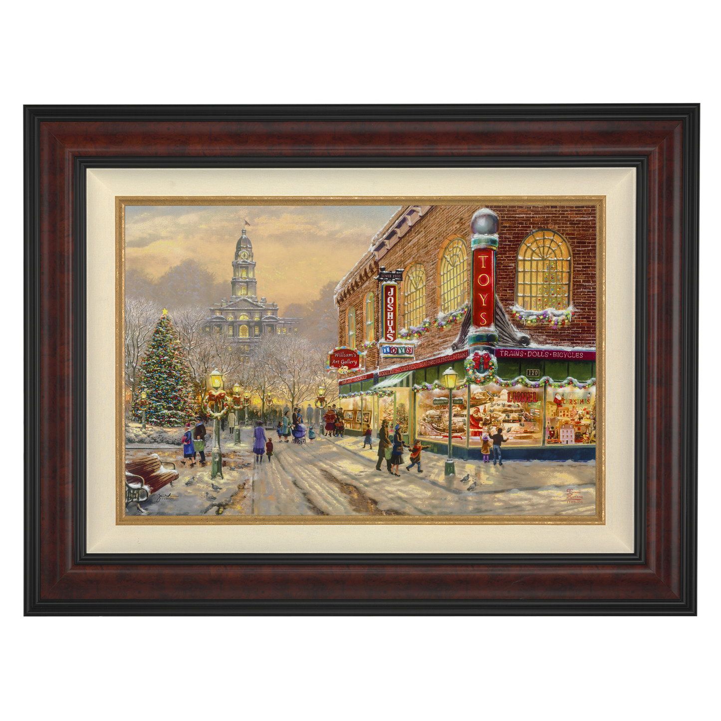 A Christmas Wish - Framed Limited Edition Canvas (EE - Estate Edition) - 27.5" x 36.5"