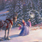 Disney Cinderella Bringing Home the Tree - Framed Limited Edition Canvas (JE - Jewel Edition) - 34" x 46"