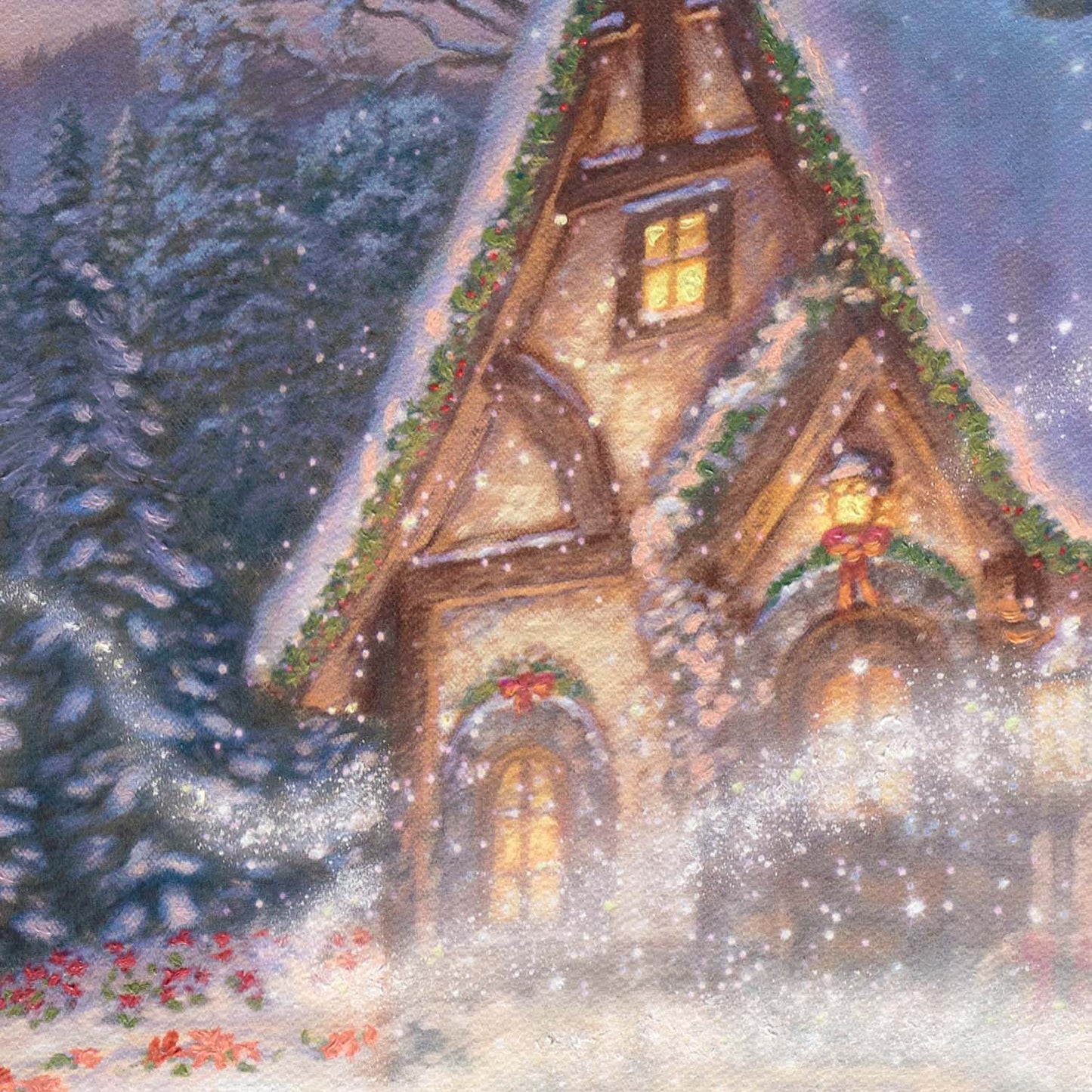 Disney Cinderella Bringing Home the Tree - Framed Limited Edition Canvas (JE - Jewel Edition) - 34" x 46"