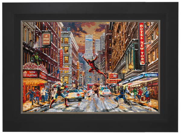 Deadpool - Snow Day - Limited Edition Canvas (SN - Standard Numbered) - 27.5" x 36.5" (Copy)