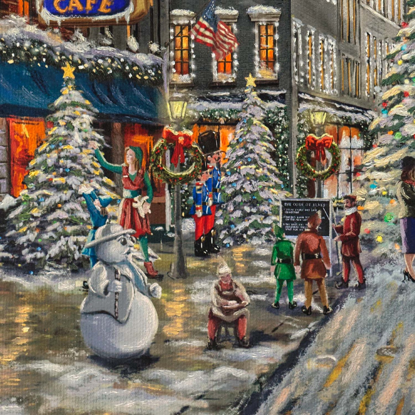 Elf- Framed Limited Edition Canvas (EE - Estate Edition) - 27.5" x 36.5"