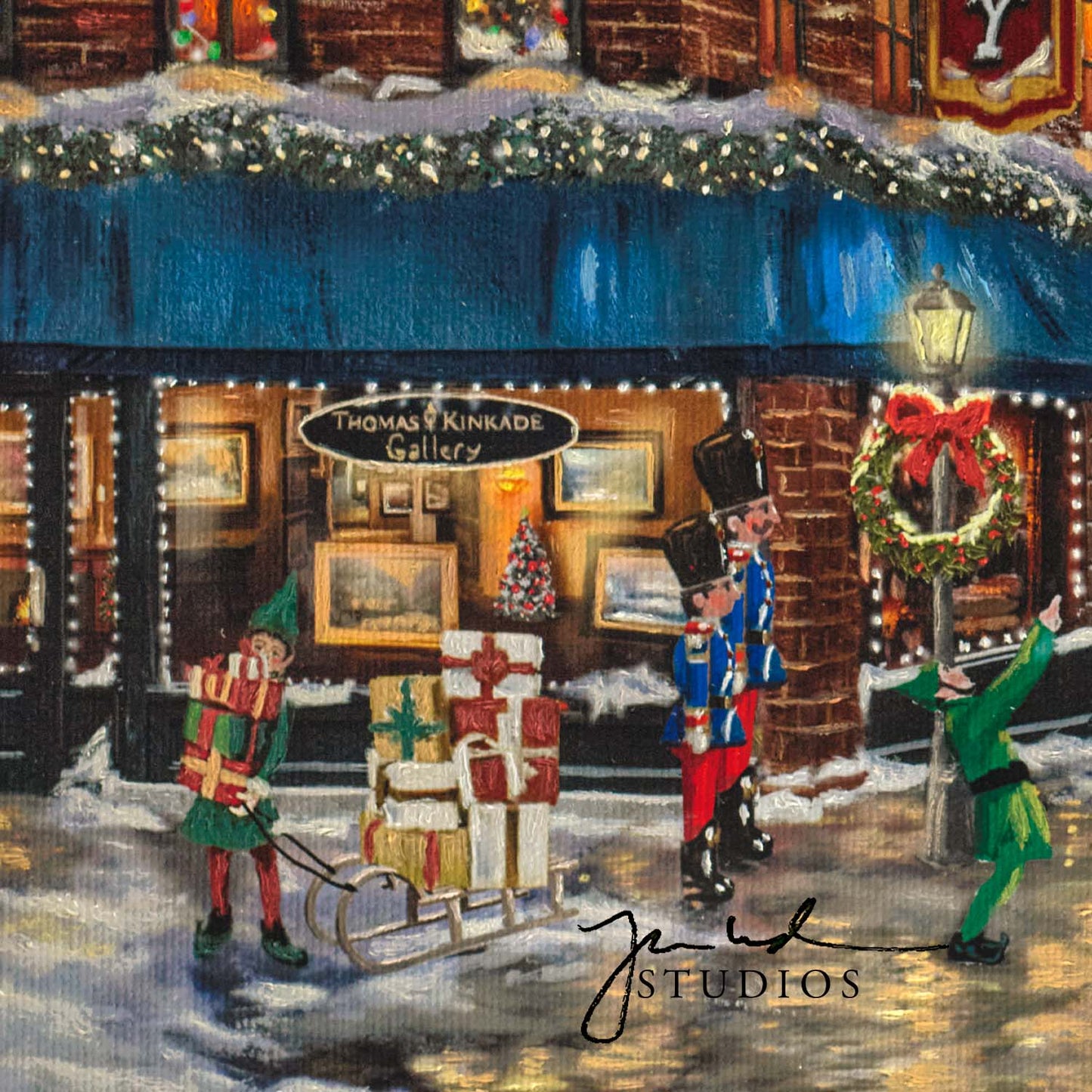 Elf- Framed Limited Edition Canvas (EE - Estate Edition) - 27.5" x 36.5"