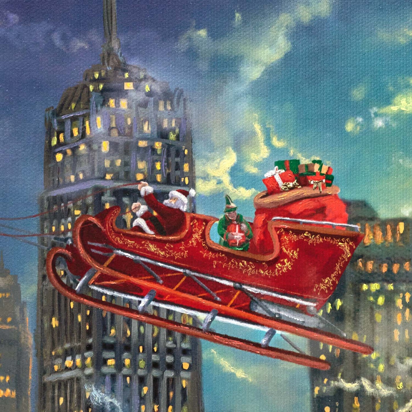 Elf- Framed Limited Edition Canvas (EE - Estate Edition) - 27.5" x 36.5"