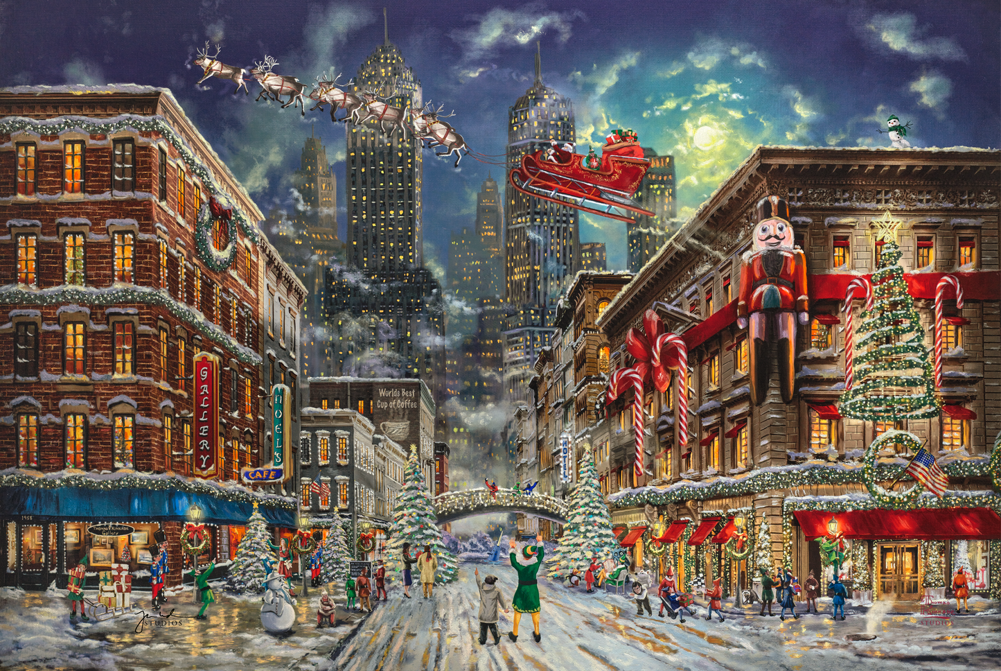 Elf- Framed Limited Edition Canvas (EE - Estate Edition) - 27.5" x 36.5"