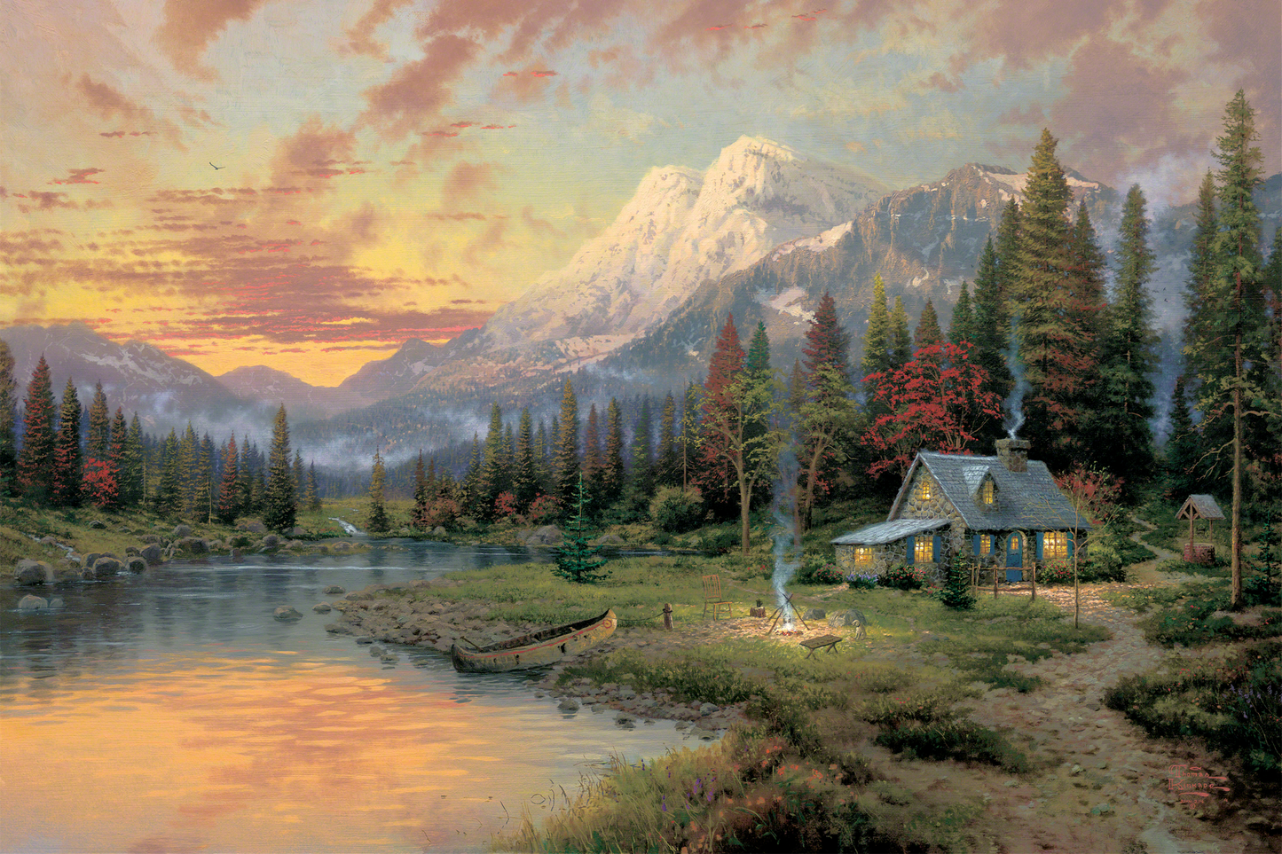 Evening Majesty - Framed Limited Edition Canvas (PP - Publisher Proof) - 28" x 38"