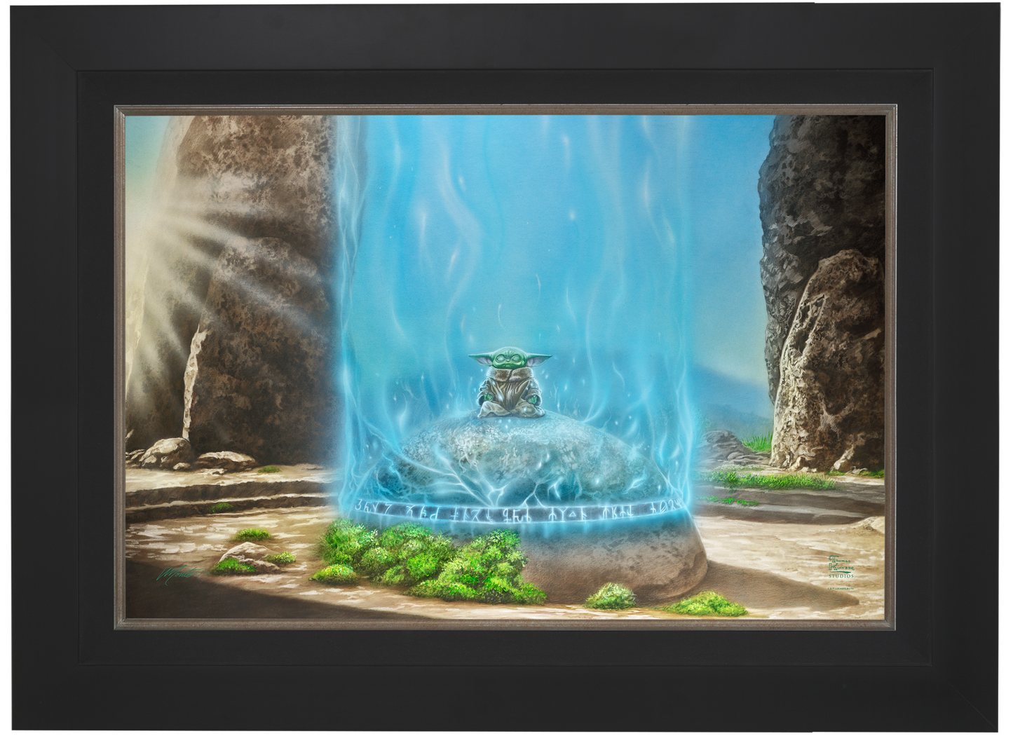 The Mandalorian™ - A Force Within - Limited Edition Canvas (SN - Standard Numbered) - 27.5" x 36.5"