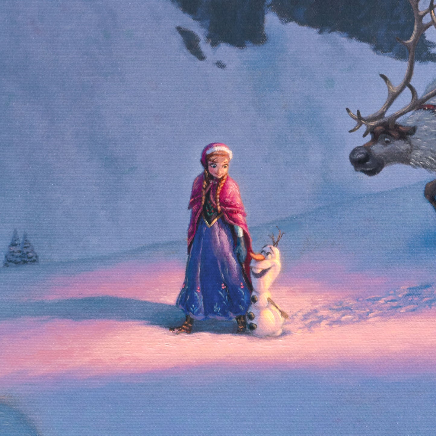 Disney Frozen  - 19.5" x 23.5" Disney Vignette (Satin Black Frame)