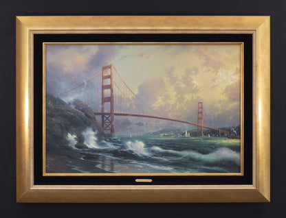 Golden Gate Bridge, San Francisco - Framed Limited Edition Canvas (ME- Master Edition) - 34.5" x 46.5"